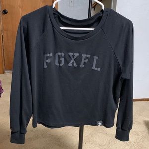 FNF long-sleeve crop